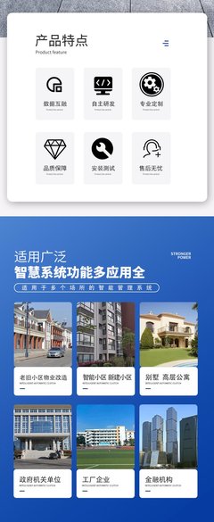 支持定制開發 16年研發經驗 智慧物業管理 樓宇智能