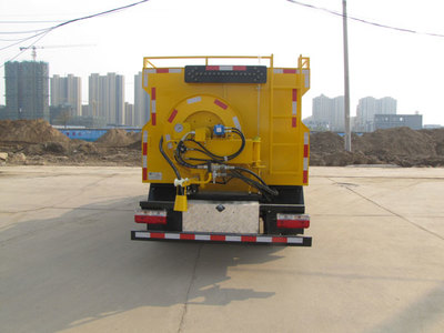 東風凱普特國六3.4方下水道疏通清洗車