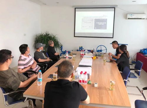 北京建工集團 兆家物業(yè)管理有限責任公司華威聯(lián)建供熱廠領導到河北同力閥門考察指導